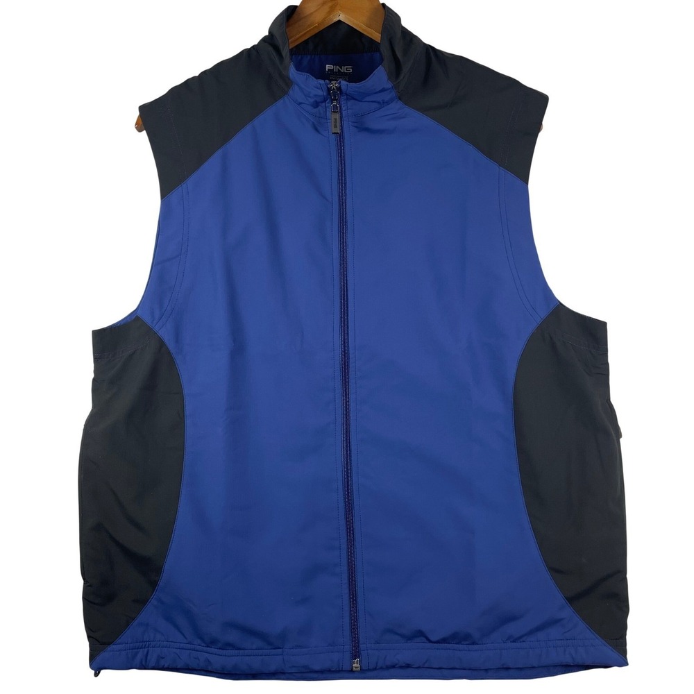 PING Collection Performance Dynamics Men's Blue Black Golf Vest Size M